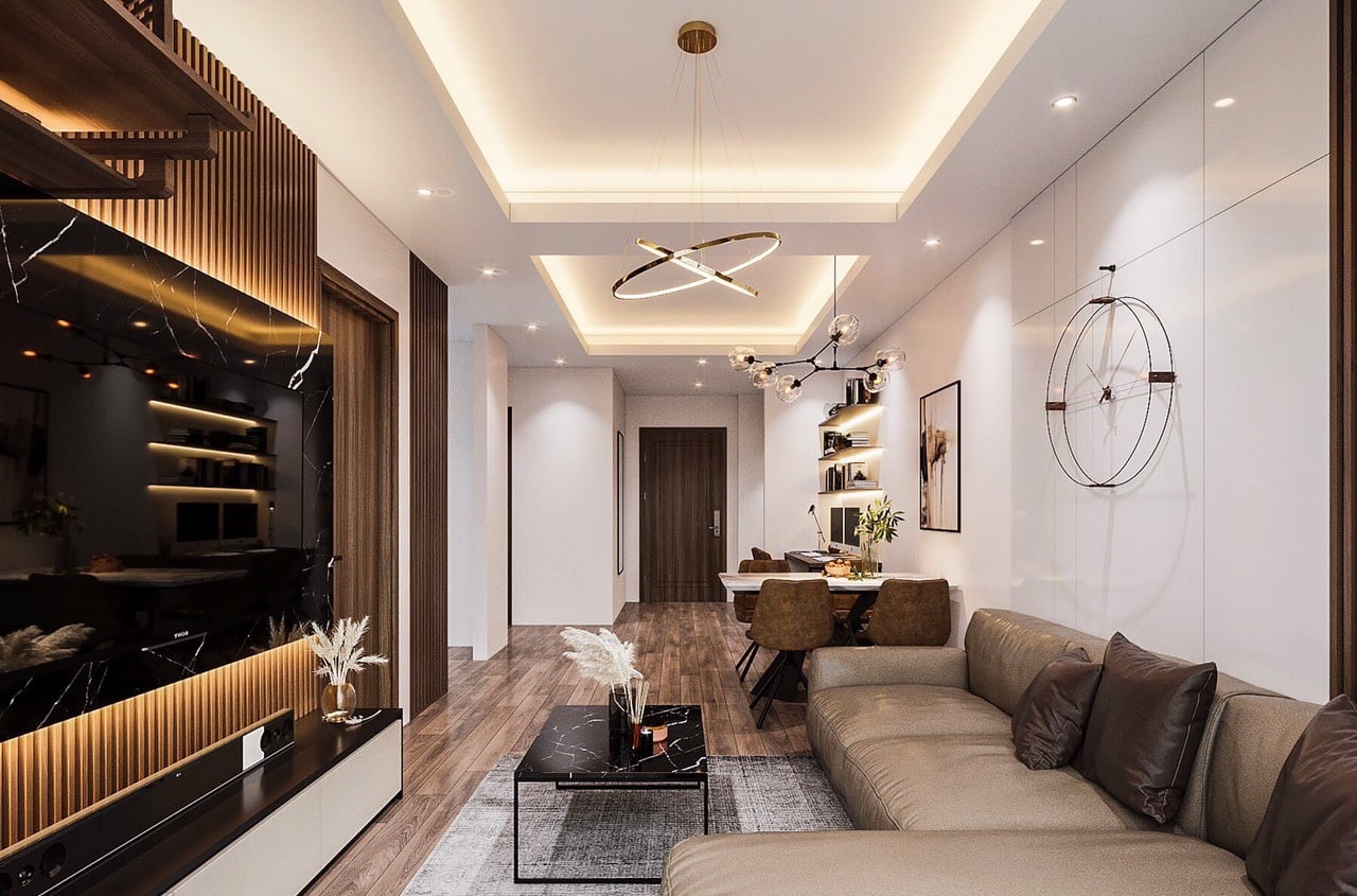 Phong cách nội thất tân cổ điển và hiện đại