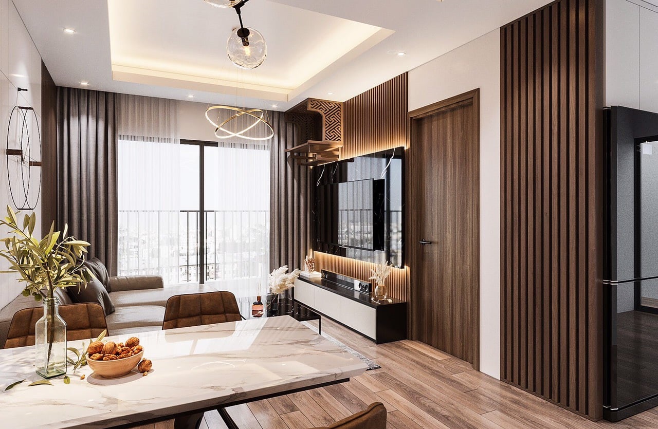 Phong cách nội thất tân cổ điển và hiện đại