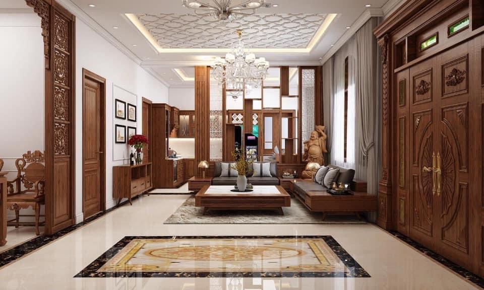 Mẫu phào chỉ cửa chính 