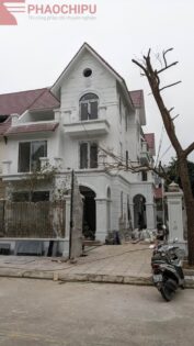 Thi công phào chỉ biệt thự Nam An Khánh